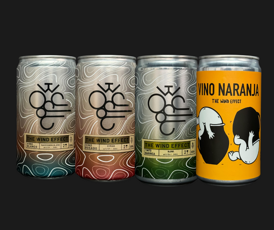 Selección del viñedo  Blanco 2024,  Rosado 2024, Tinto barrica 2024, y Naranja 2024